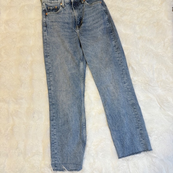 H&M Slim Straight High Rise Jeans - Picture 2 of 5